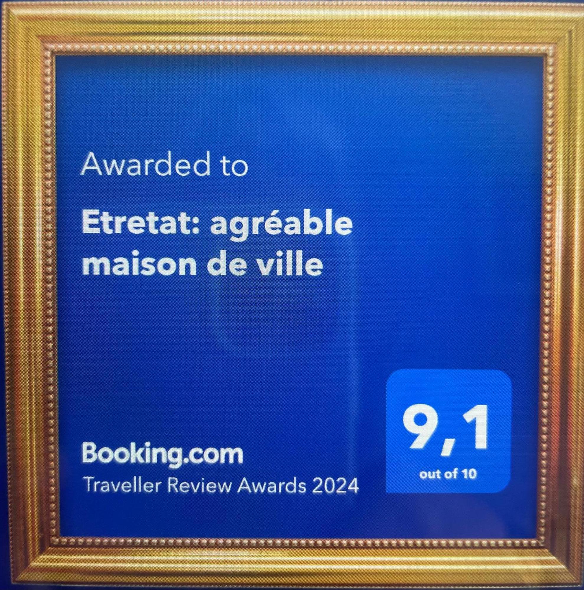 Etretat: Agreable Maison De Ville Bagian luar foto